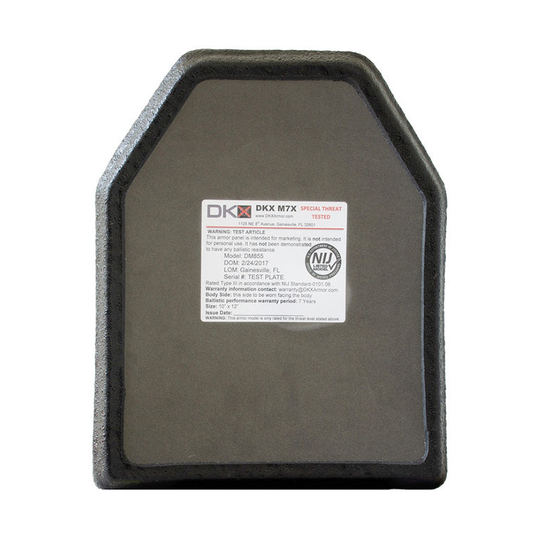 ENHANCED PROTECTION M7X PLATE [Shooters Cut 10″ x 12″]