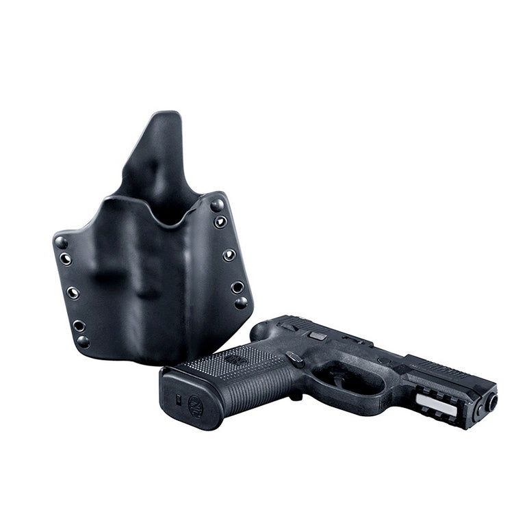 Black & White USA OWB Kydex Holster For Colt, CZ, Diamondback, FN Black & White USA OWB Kydex Holster For Colt, CZ, Diamondback, FN